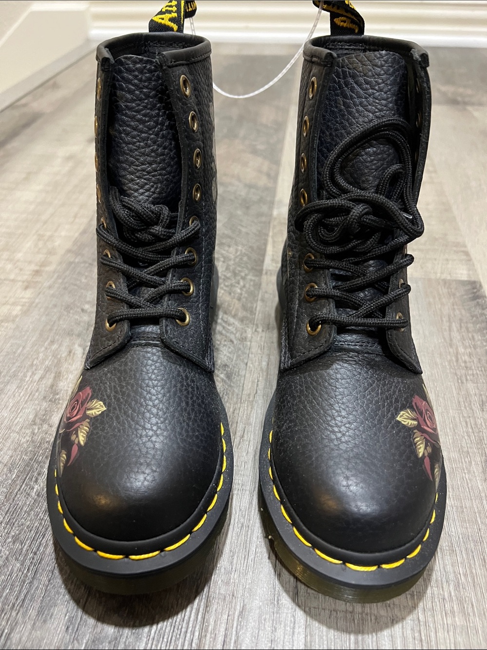 New Dr. Martens 1460 Decayed Roses Lace Up Boots size 5L - Picture 2 of 12